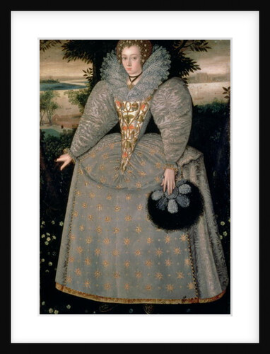 Portrait of Elizabeth Buxton c.1588-90 by Robert