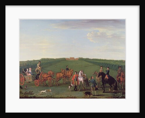 The Beauchamp-Proctor Family and Friends at Langley Park, Norfolk, 1749 by John Wootton
