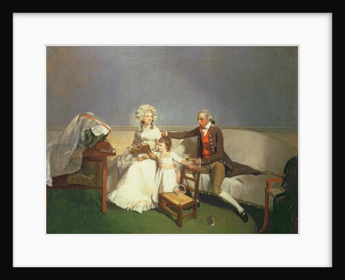 Sir Robert and Lady Buxton and their Daughter Anne, c.1786 by Henry Walton