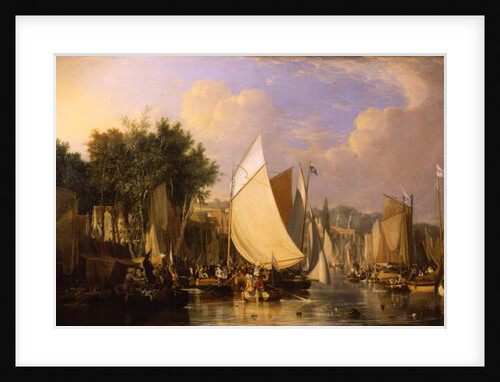 Thorpe Water Frolic - Afternoon, 1824-5 by Joseph Stannard