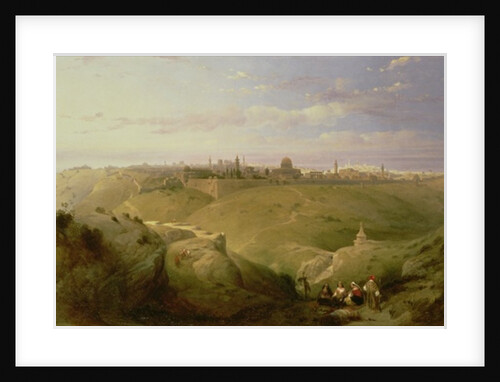 Jerusalem, 1842 by David Roberts