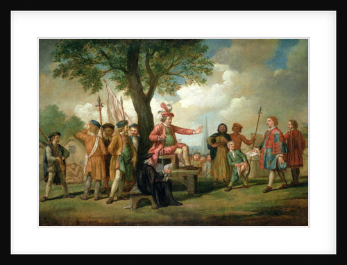 Robert Kett under the Oak of the Reformation by Samuel Wale