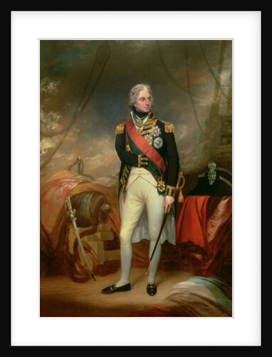 Portrait of Horatio, Viscount Nelson, 1801 by William Beechey