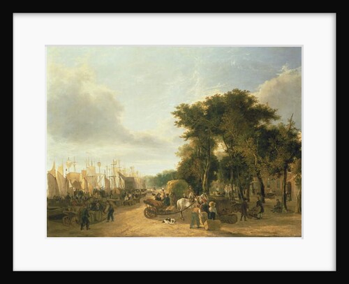 Yarmouth Quay, 1823 by George Vincent