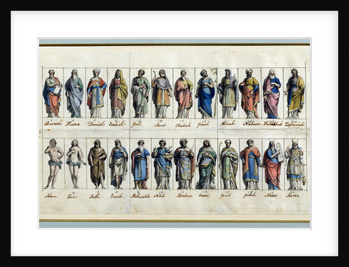 Old Testament Figures by Biagio Rebecca