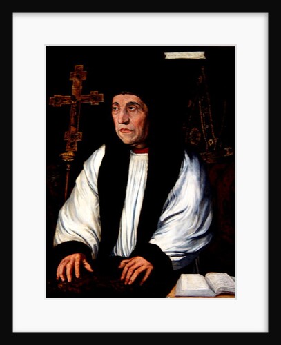 William Warham, Archbishop of Canterbury, 1850 by Hans Holbein the Younger