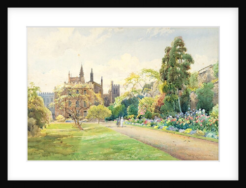 New College Border, 1918 by William Matthison