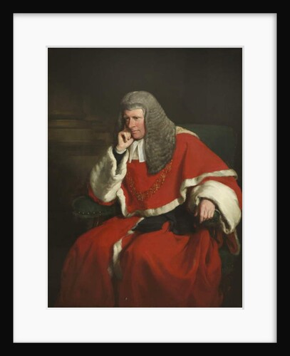 Sir William Erle, Lord Chief Justice by Francis Grant