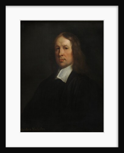 Warden John Nicholas by Peter Lely