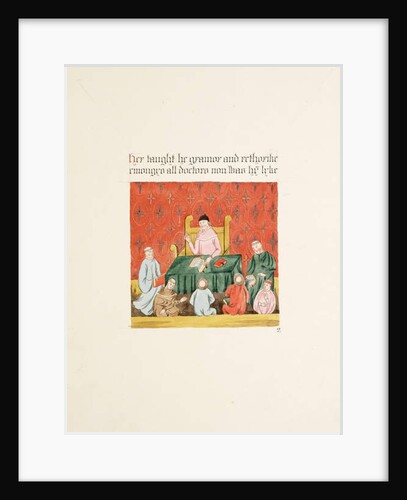 Ms. New Coll 380, f11r. The antiquities of the Cathedral Church of Saint Mary, Carlisle, drawn by Robert Carlile, 1795 by Robert Carlile