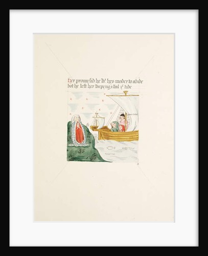 Ms. New Coll 380, f12r. The antiquities of the Cathedral Church of Saint Mary, Carlisle, drawn by Robert Carlile, 1795 by Robert Carlile