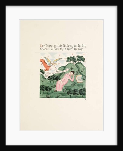 Ms. New Coll 380, f17r. The antiquities of the Cathedral Church of Saint Mary, Carlisle, drawn by Robert Carlile, 1795 by Robert Carlile