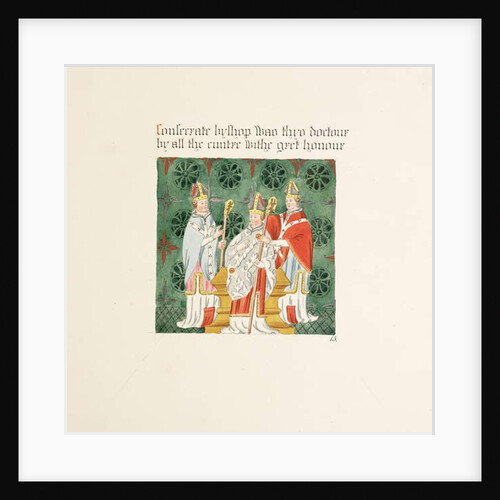 Ms. New Coll 380, f24r. The antiquities of the Cathedral Church of Saint Mary, Carlisle, drawn by Robert Carlile, 1795 by Robert Carlile