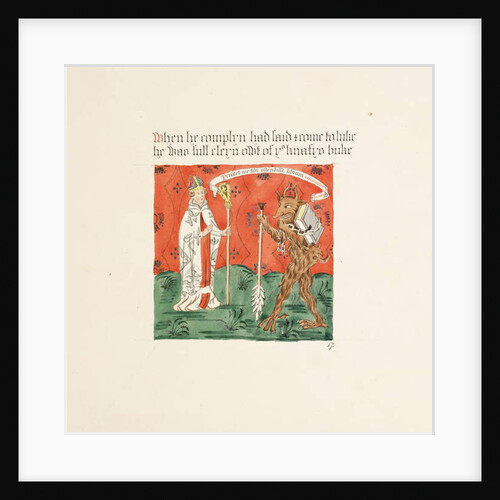 Ms. New Coll 380, f26r. The antiquities of the Cathedral Church of Saint Mary, Carlisle, drawn by Robert Carlile, 1795 by Robert Carlile