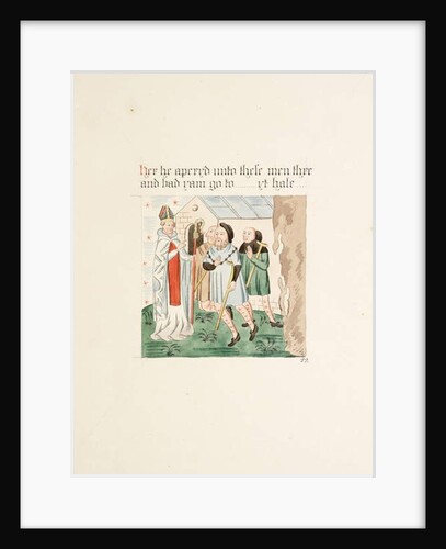 Ms. New Coll 380, f31r. The antiquities of the Cathedral Church of Saint Mary, Carlisle, drawn by Robert Carlile, 1795 by Robert Carlile