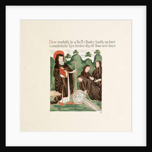 Ms. New Coll 380, f44r. The antiquities of the Cathedral Church of Saint Mary, Carlisle, drawn by Robert Carlile, 1795 by Robert Carlile