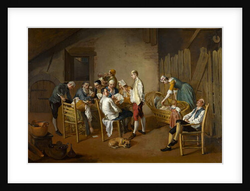 The Card Game, c.1738-1750 by Giacomo Ceruti