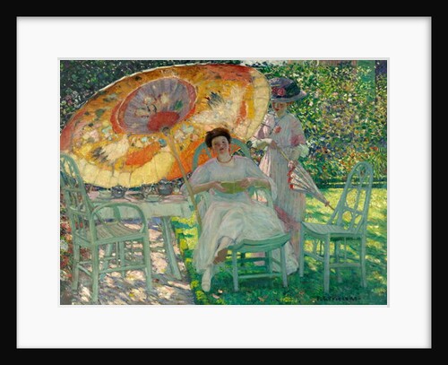 The Garden Parasol, c.1910 by Frederick Carl Frieseke