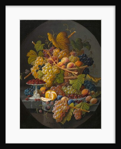 Still Life with Fruit, c.1855-1860 by Severin Roesen