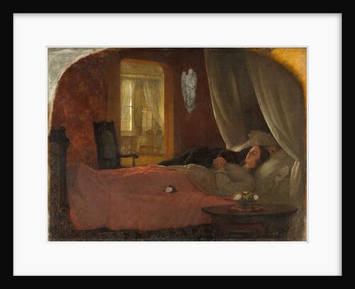 The Last Sleep, c.1858 by George Cochran Lambdin