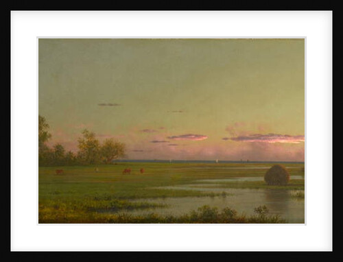 Salt Marsh at Southport, Connecticut, c.1862-1863 by Martin Johnson Heade