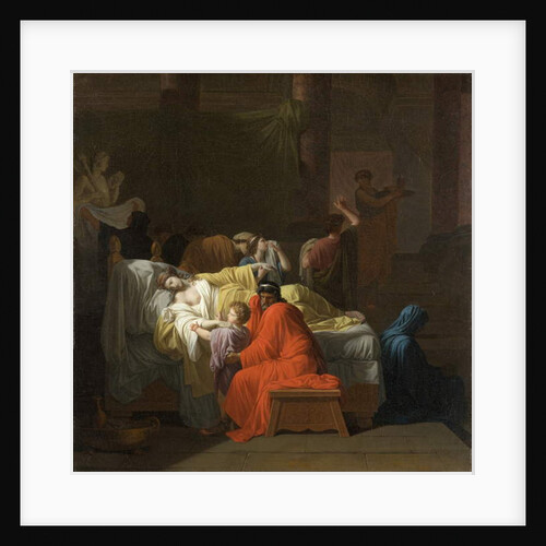 The Death of Alcestis, 1794 by Jean Francois Pierre Peyron