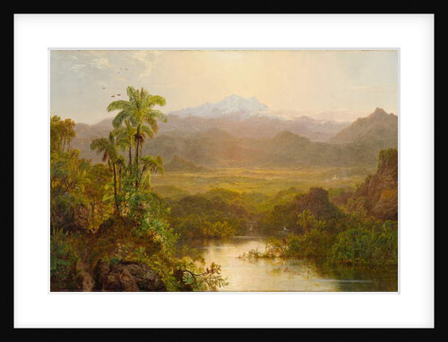 Landscape in Ecuador, 1859 by Louis Remy Mignot