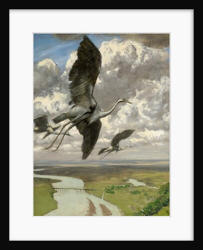 Wondrous Birds, 1892 by Hans Thoma