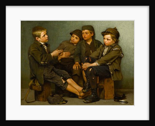 A Tough Story, 1886 by John George Brown
