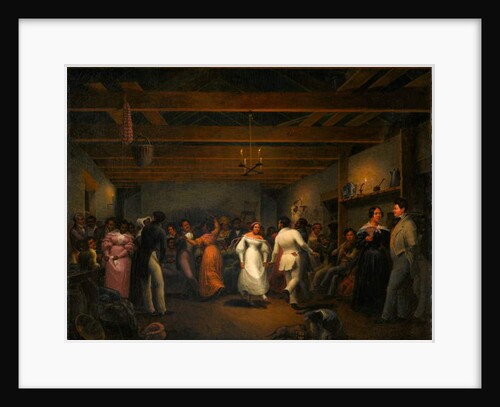 Kitchen Ball at White Sulphur Springs, Virginia, 1838 by Christian Friedrich Mayr