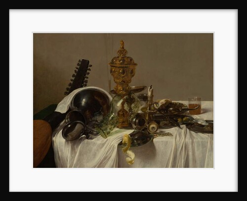 Banquet Piece, c.1635 by Jan Jansz. den Uyl