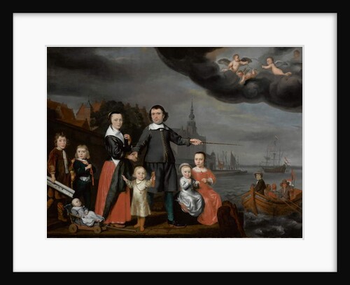 Captain Job Jansse Cuijter and His Family, 1659 by Nicolaes Maes