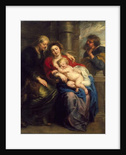 The Holy Family with St. Anne, c.1630-1635 by Peter Paul (and studio) Rubens
