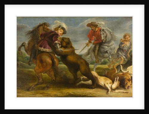 The Bear Hunt, 1639-1640 by Peter Paul & Snyders Frans Rubens