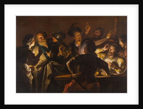 The Denial of St. Peter, c.1620-1625 by Gerard Seghers