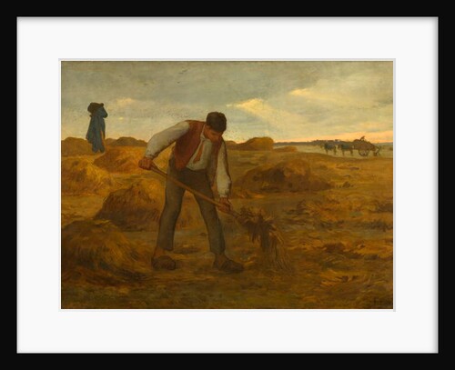 Peasant Spreading Manure, 1854-1855 by Jean Francois I Millet