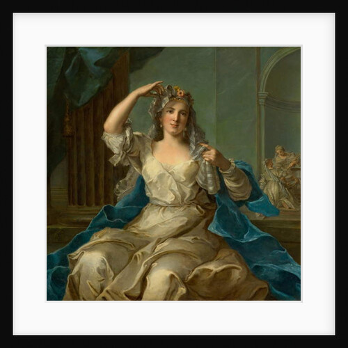 Portrait of a Lady as a Vestal Virgin, 1759 by Jean-Marc Nattier