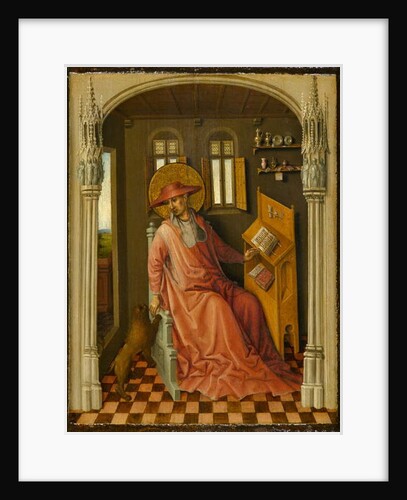 St. Jerome in His Study, c.1440 by Stephan Lochner