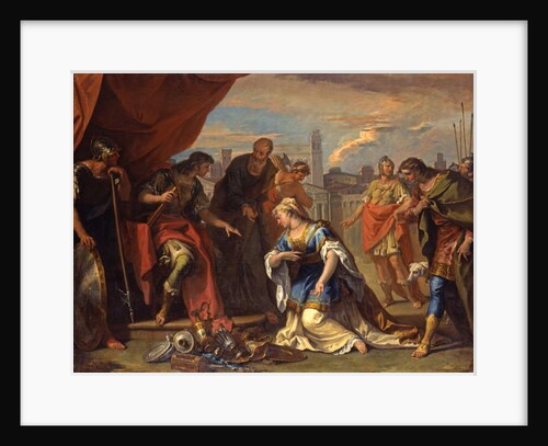 The Continence of Scipio, c.1708-1710 by Sebastiano Ricci
