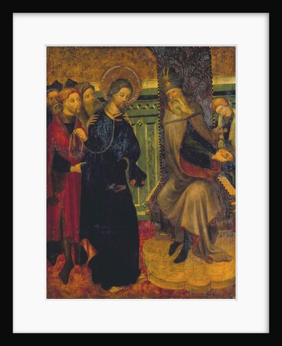 Christ before Pilate, c.1420-1425 by Lluis Borrassa