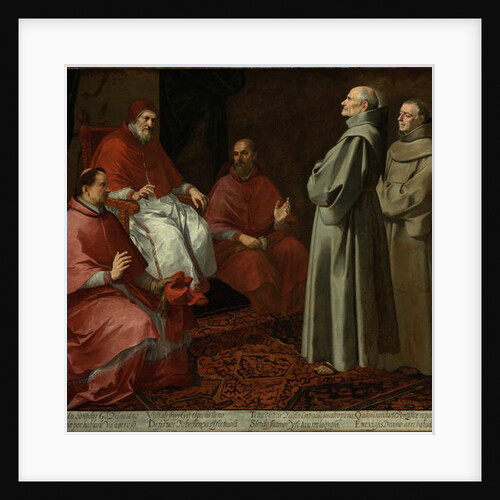 The Blessed Giles Before Pope Gregory IX, c.1645-1646 by Bartolome Esteban Murillo