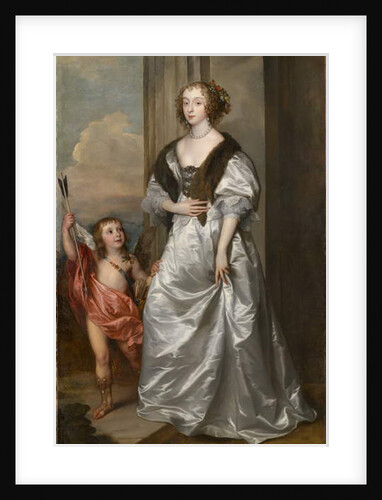 Lady Mary Villiers, Later Duchess of Richmond and Lennox, with Charles Hamilton, Lord Arran, c.1637 by Anthony van Dyck