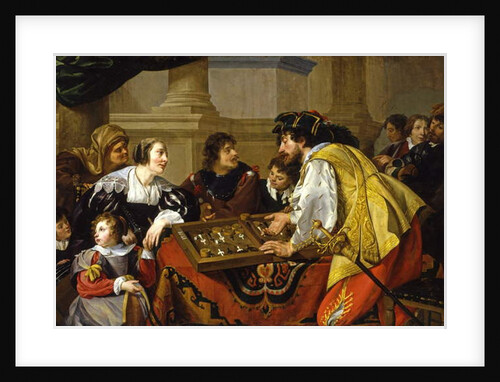 The Backgammon Players, 1634 by Theodor Rombouts