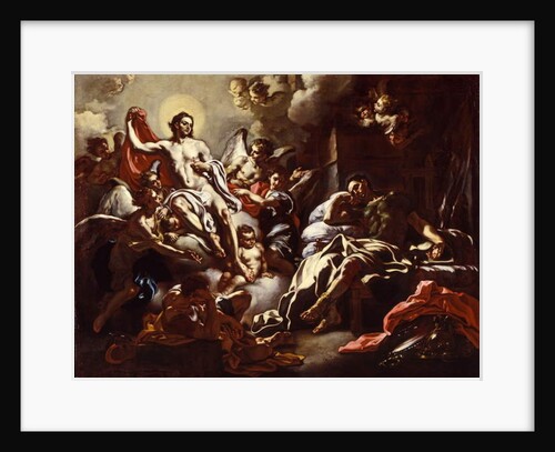 Christ Appearing in a Dream to St. Martin, c.1733 by Francesco Solimena