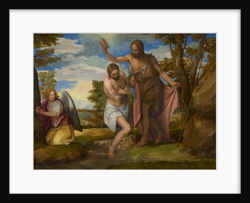 The Baptism of Christ, c.1550-1560 by (1528-88) Veronese