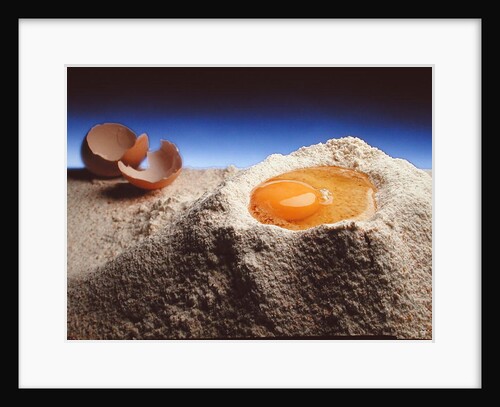Egg & Flour, 1994 by Norman Hollands