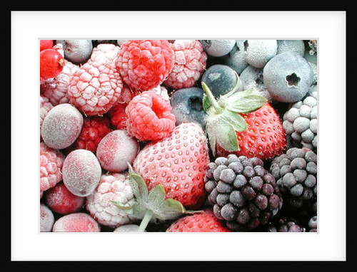 Chilled berries, 2001 by Norman Hollands