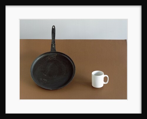 Pan & white mug, 2005 by Norman Hollands