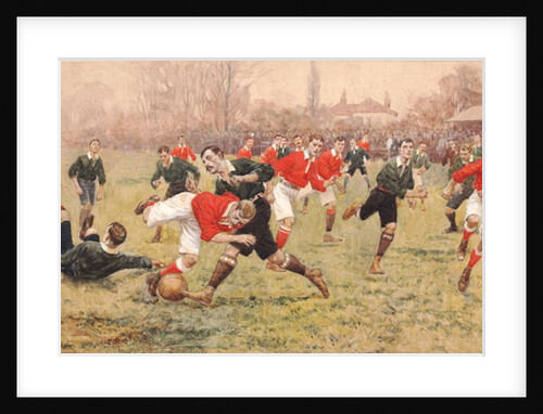 Amateur Gentlemen at Play by English School