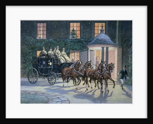 Coaching at Hurlingham, 1936 by Ninetta Butterworth